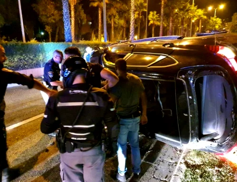 إعتقال شاب وفتاة بعدة عملية مطاردة في الناصرة